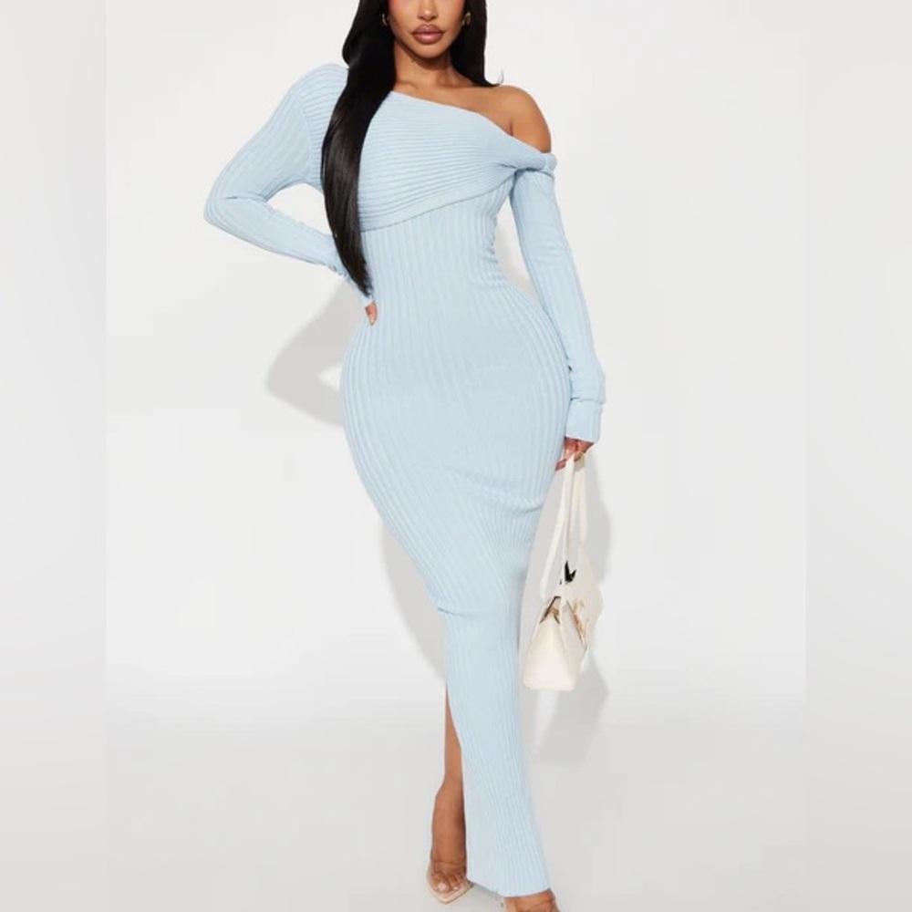 Roland Ribbed Sweater Maxi Dress NEW 🏷️